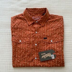 Howler Brothers Longhorns H Bar B Snapshirt